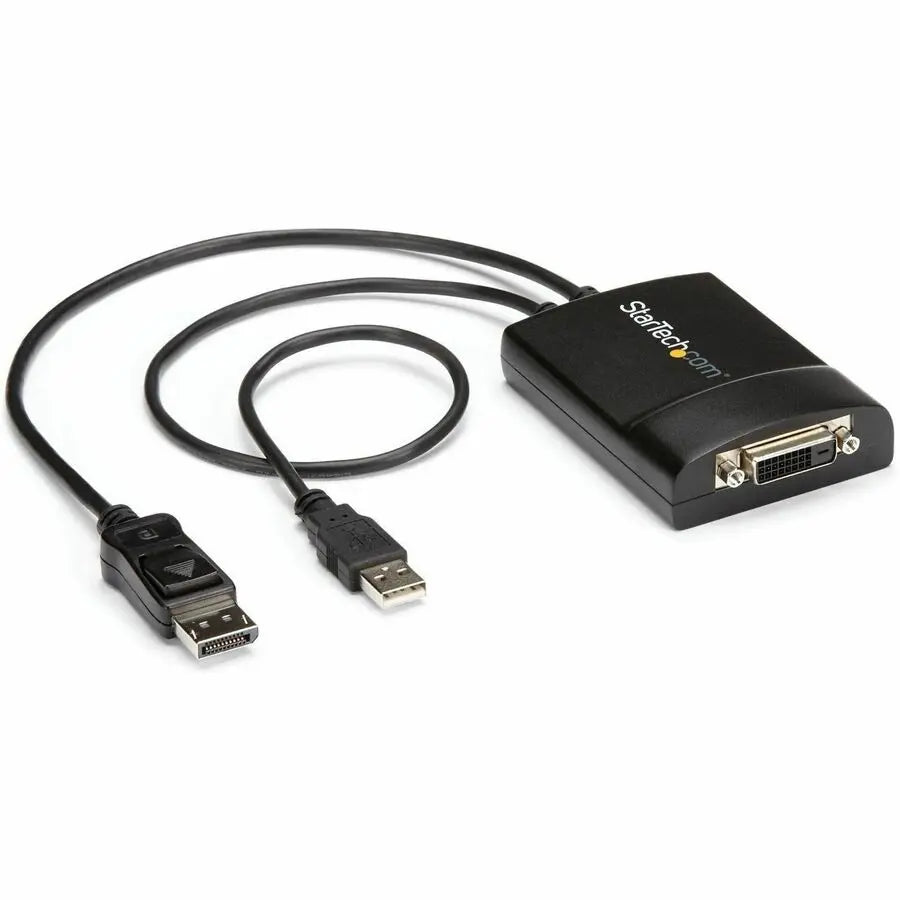 StarTech.com DisplayPort to DVI Dual Link Active Adapter (DP2DVID2) for High-Resolution Video Output