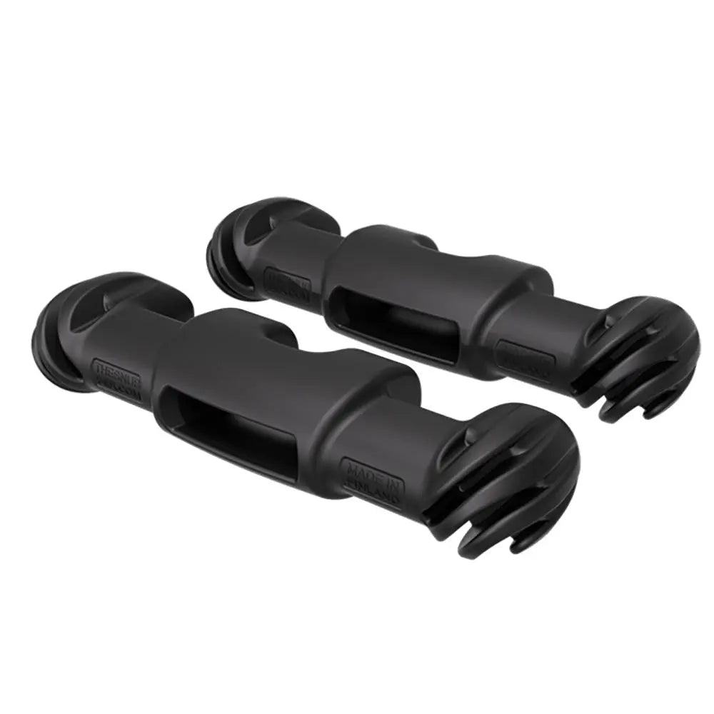 The Snubber Black Pair of Fender Snubber Fenders for Boat Railings and Lines