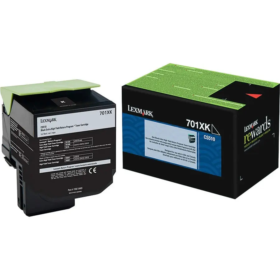 Xerox Corporation Lexmark Unison 701XK High-Yield Toner Cartridge for CS510de and CS510dte Printers