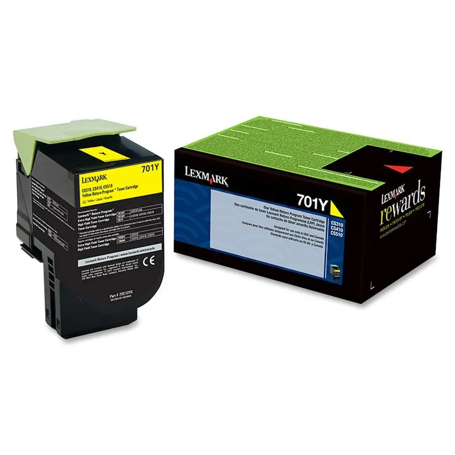 Xerox 701Y Toner Cartridge for Lexmark Printers – Reliable Unison Toner System, 1,000 Page Yield