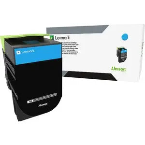 Lexmark Unison 800S2 Cyan Standard Yield Laser Toner Cartridge for Lexmark CX310 and CX510 Series