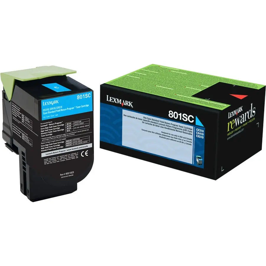 Xerox Corporation Lexmark Unison 801SC Toner Cartridge for CX310 and CX410 Series