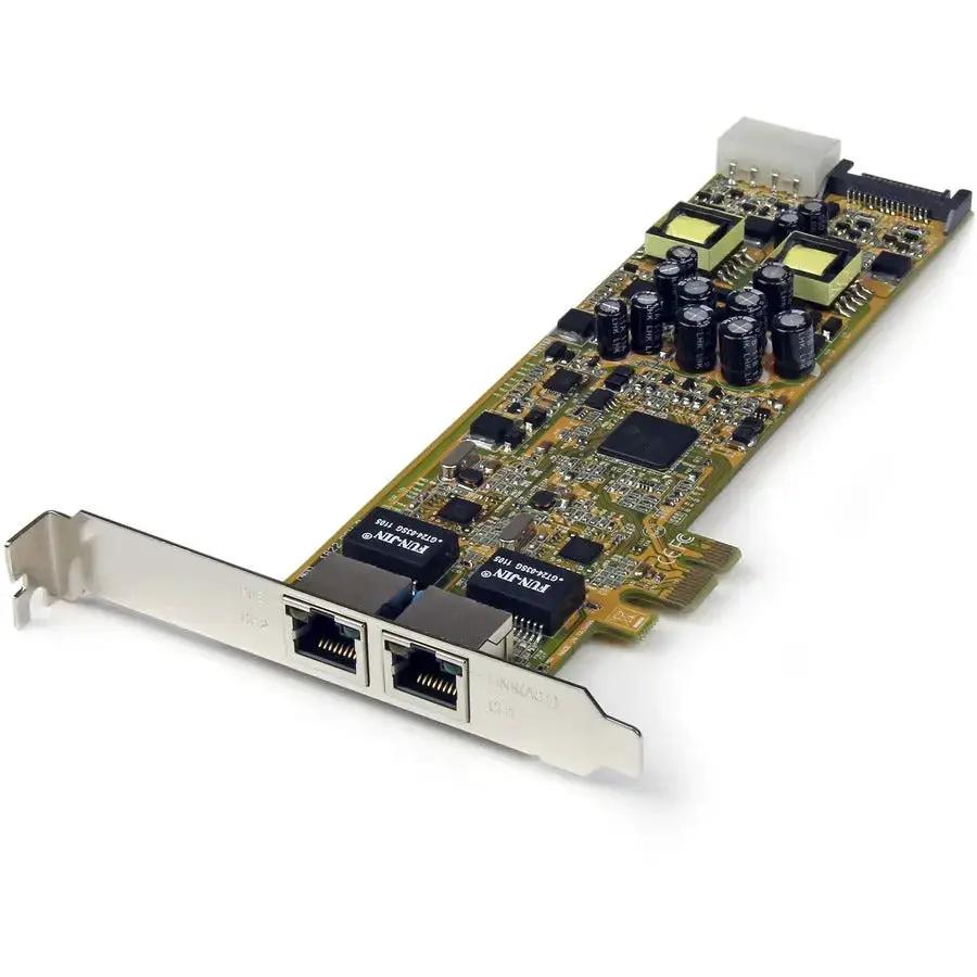 StarTech.com ST2000PEXPSE Dual Port PCIe Gigabit Ethernet Network Card with PoE and PSE Support by StarTech.com