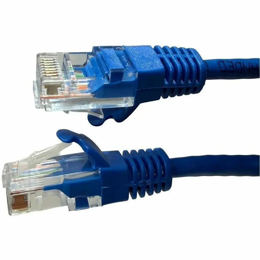 4XEM 50FT Cat5e Molded RJ45 UTP Pure Copper Patch Cable (Blue)