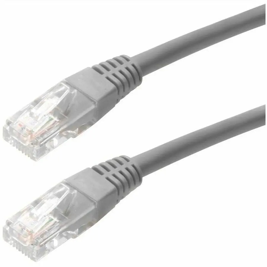 4XEM 10FT Cat6 Molded RJ45 UTP Network Patch Cable - Gray, 250 MHz, 5 Gbps