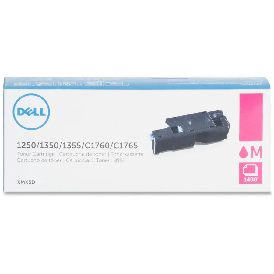 Dell Technologies XMX5D Original Magenta Toner Cartridge for Dell Color Laser Printers