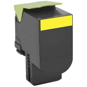 Lexmark Original Standard Yield Laser Toner Cartridge - Yellow - Compatible with CX 310, CX 410, CX 510