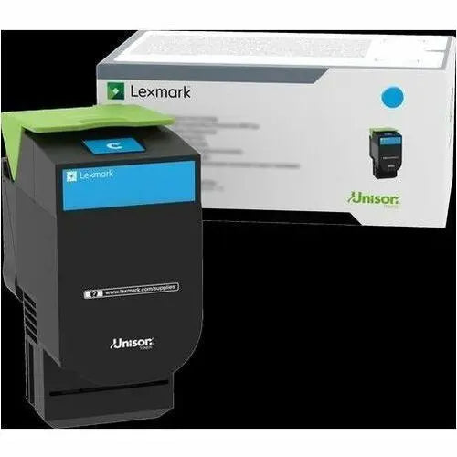 Lexmark High Yield Laser Toner Cartridge Cyan - Model 70C0HCG by Xerox Corporation