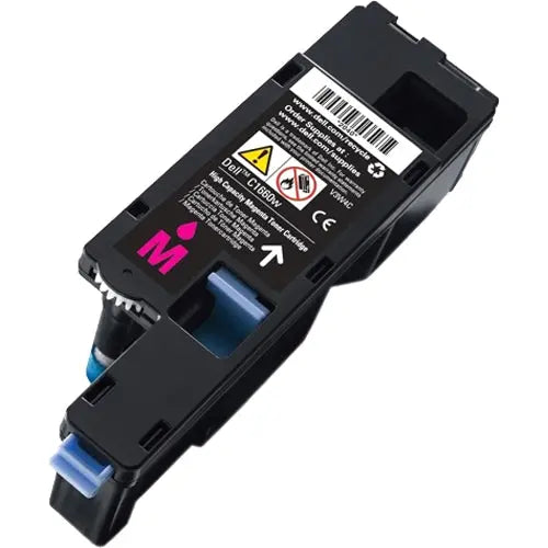 Dell High Yield Laser Toner Cartridge V3W4C - Magenta for Dell C1660W Printer