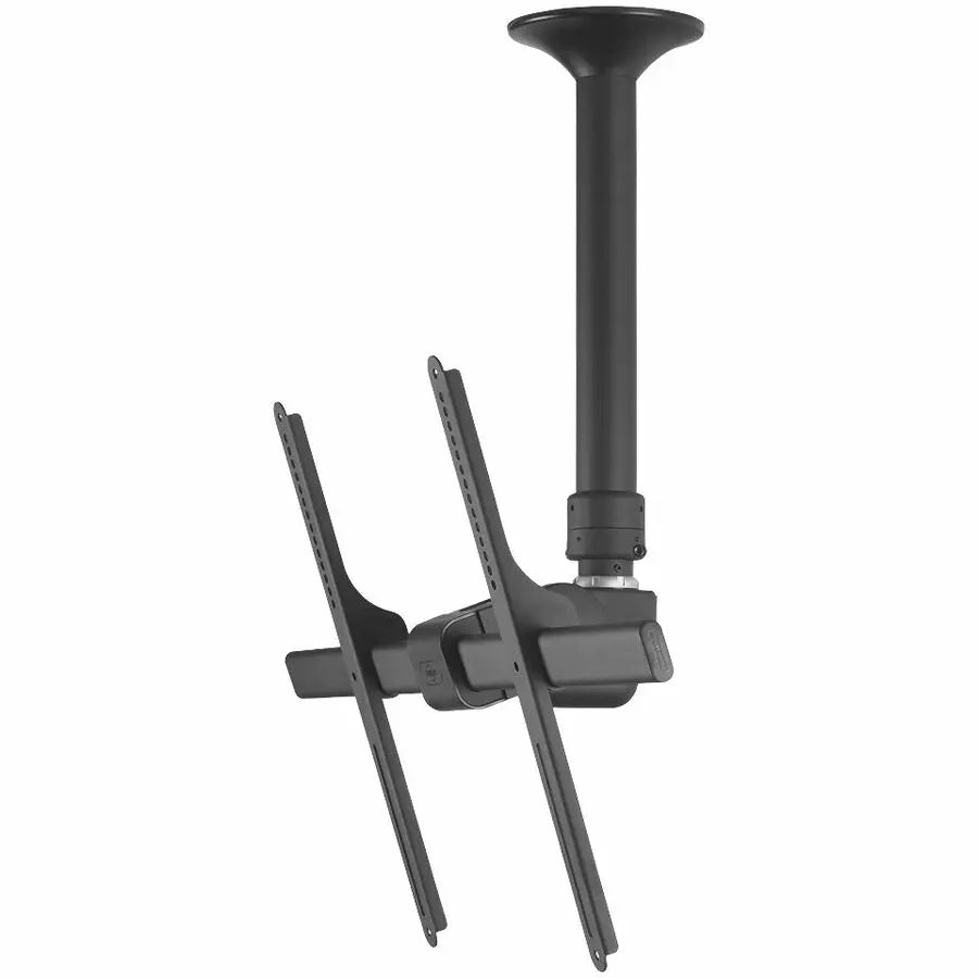 Atdec Ceiling Mount for Large Displays, Short Pole - Supports Up to 143 lb - Black - Universal VESA 800x500 Part Number TH-3070-CTS