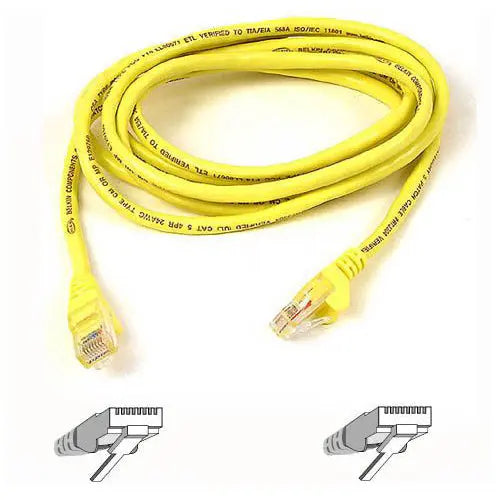25FT CAT6 YELLOW  PATCH CABLE  CABL