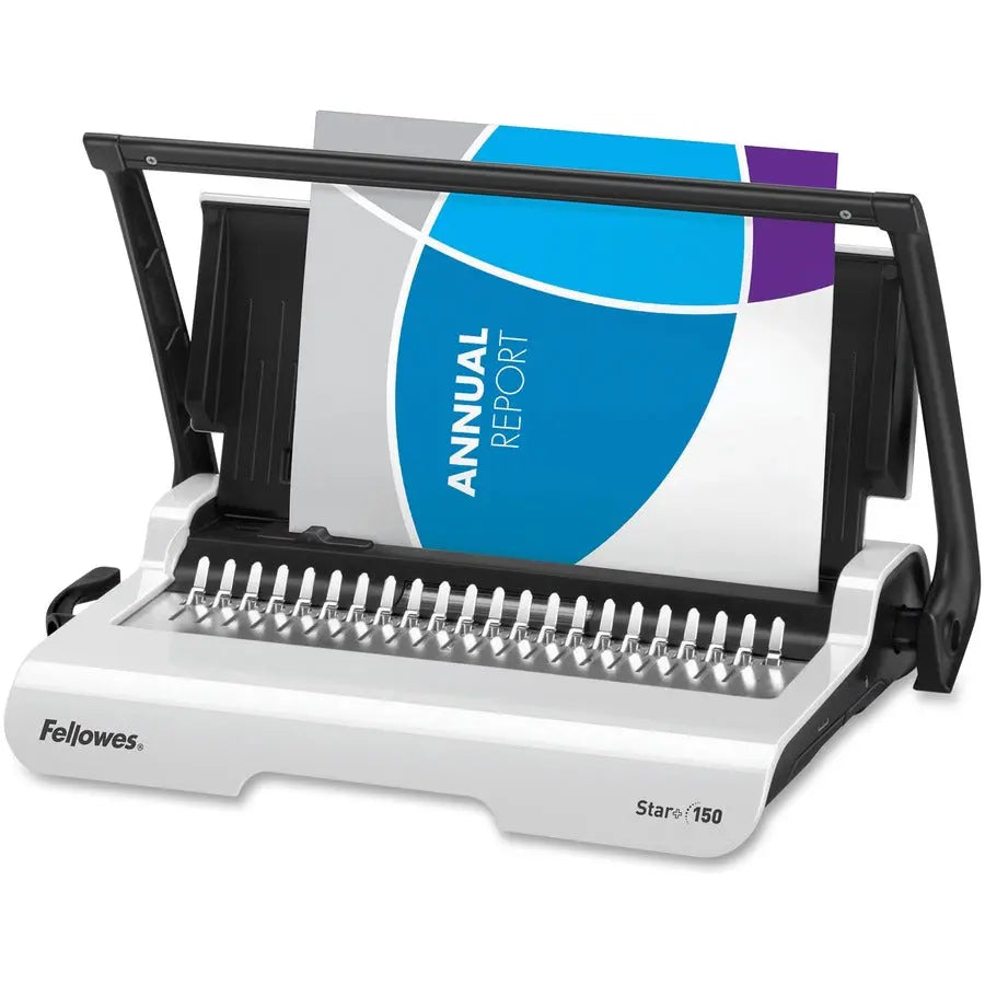 Fellowes Star+ 150 Manual Comb Binding Machine for Small Offices