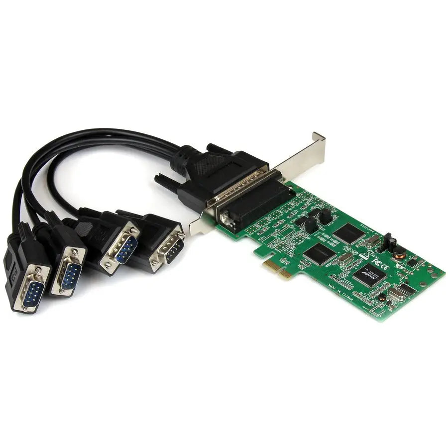 StarTech.com PEX4S232485 4 Port PCI Express PCIe Serial Combo Card with 2 RS232 and 2 RS422/RS485 Ports by StarTech.com