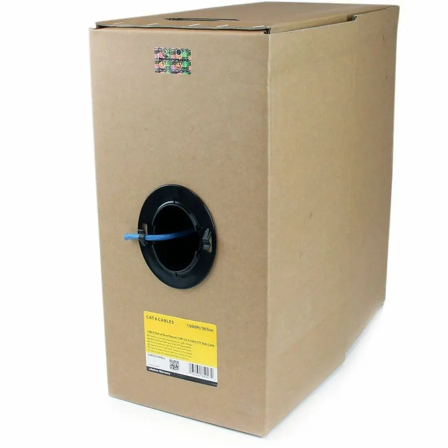1000FT BLUE CAT6 CABLE PLENUM  CABL