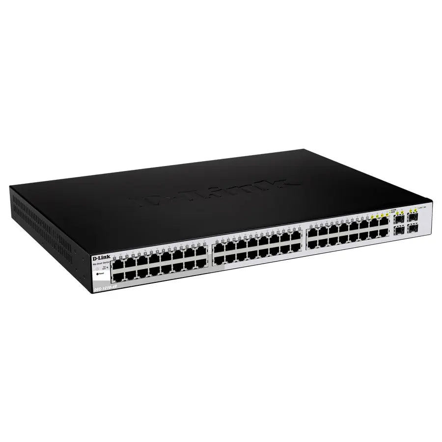 D-Link DGS-1210-52 Websmart Gigabit Ethernet Switch with 48 Ports and 4 SFP Ports