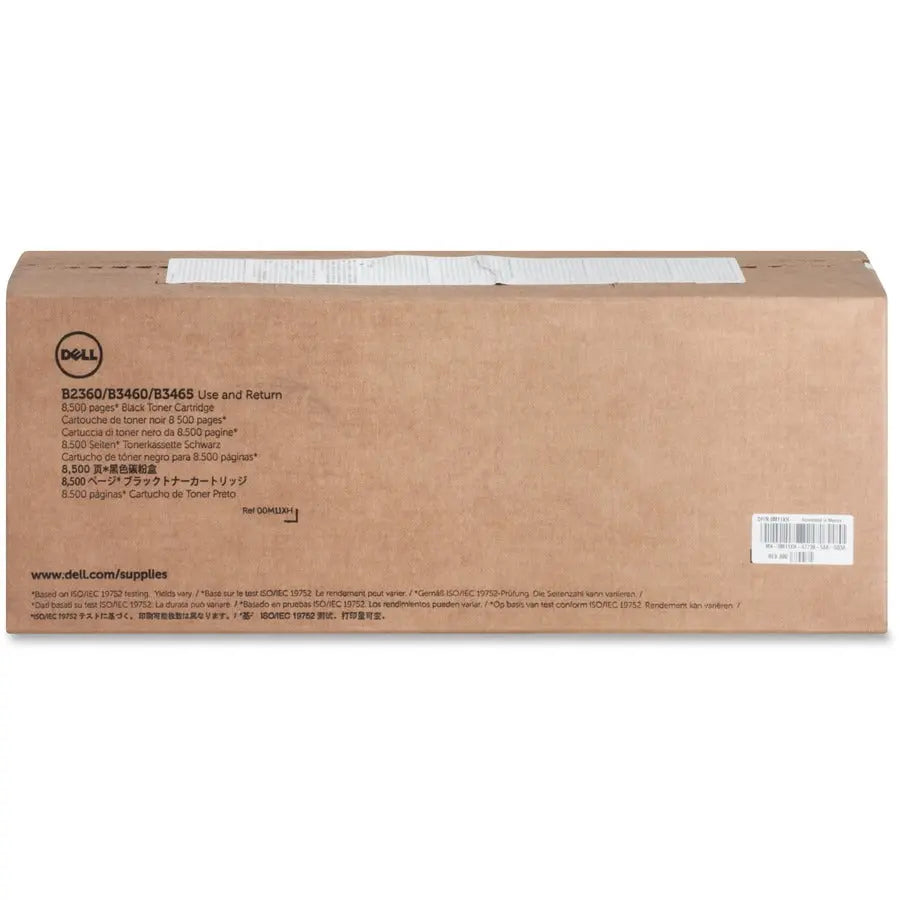 Dell Original Standard Yield Laser Toner Cartridge - Black - 1 Each