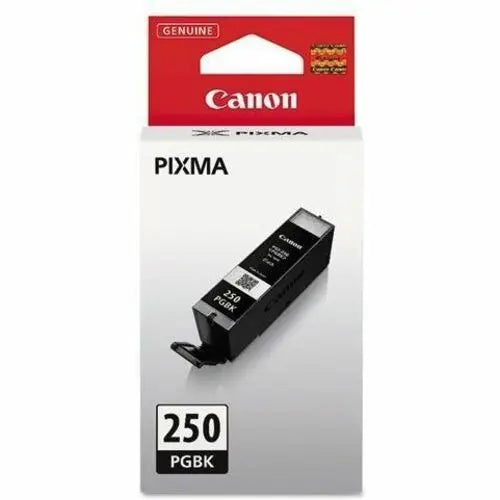 Canon PGI-250PGBK Pigment Black Ink Cartridge for Canon PIXMA Printers