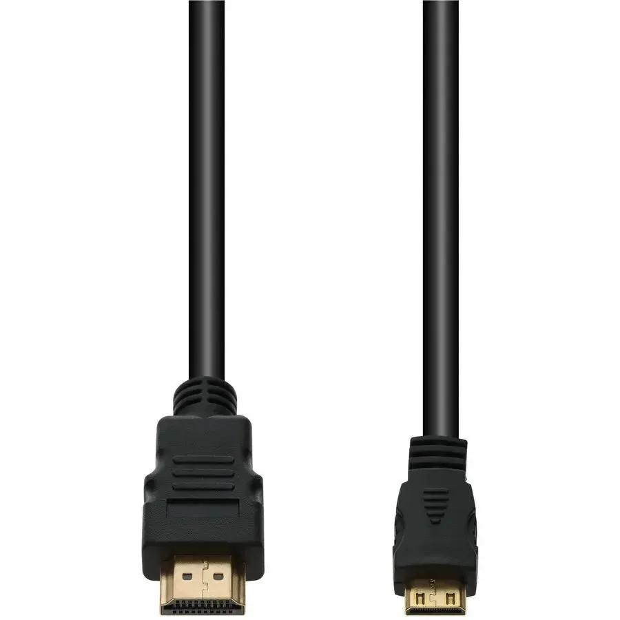 AddOn 3ft HDMI 2.0 to Micro-HDMI (Male) Black Cable for 4K 60Hz Video and Audio by AddOn