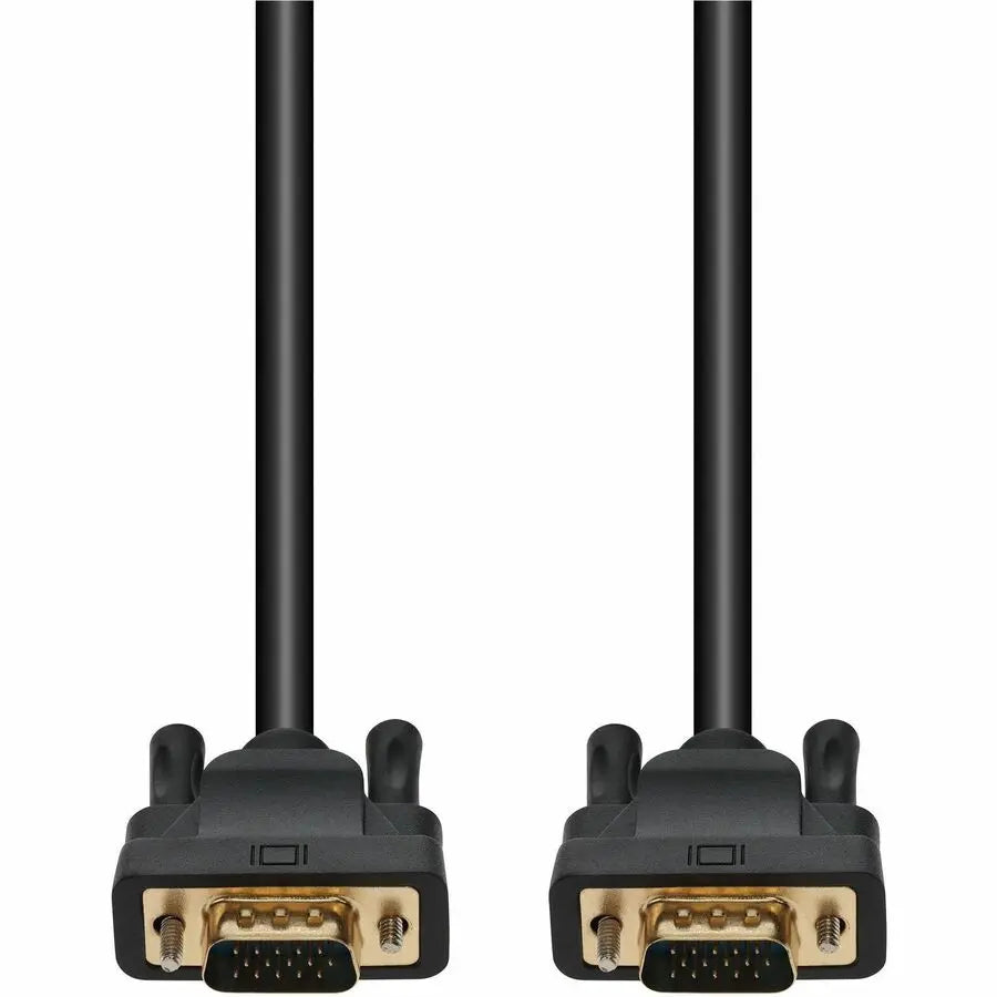 AddOn 6ft VGA (Male) to VGA (Male) Black Cable, 1080P at 60Hz
