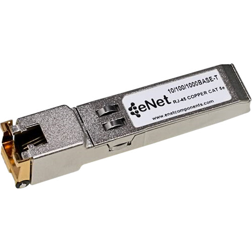 NSI Industries ENET 1000BASE-T SFP Transceiver for CAT 5 Copper RJ45 Connector - Model SRX-SFP-1GE-T-ENC