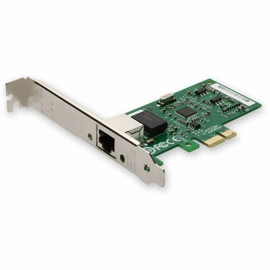 AddOn 10/100/1000 Mbps Single RJ-45 Port PCIe 2.0 x1 Network Interface Card