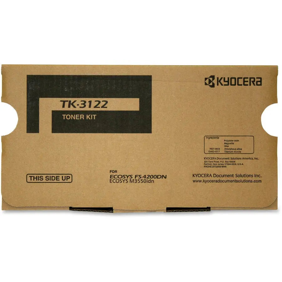 Kyocera Original TK-3122 Toner Cartridge for Kyocera Mita FS4200DN and Ecosys M3550idn