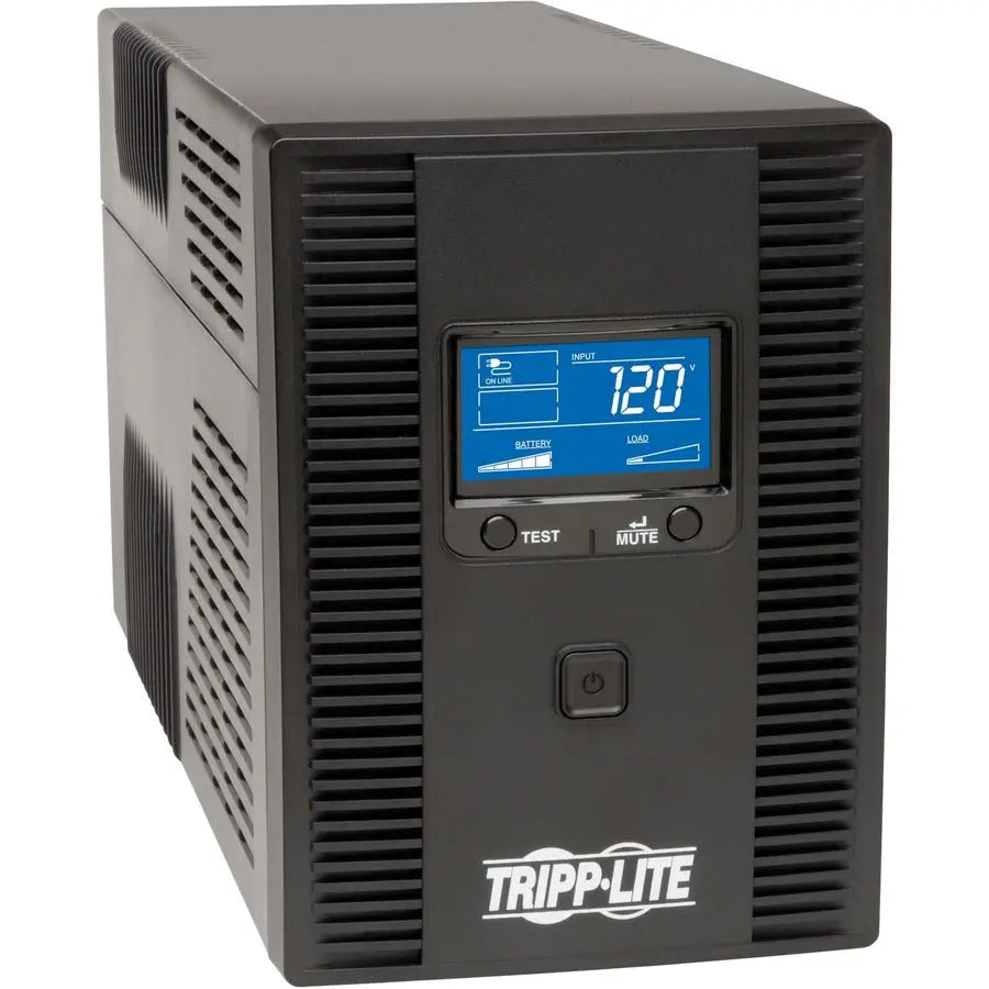 Eaton Corporation Tripp Lite SMART1300LCDT UPS 1300VA Line-Interactive Tower with LCD Display and Surge Protection by Eaton Corporation