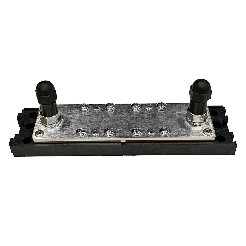 Newmar Power BB-2/8 Heavy-Duty 500-Amp Copper Bus Bar for DC Ground and Power Distribution