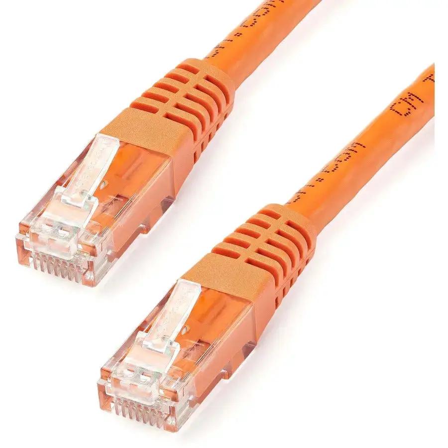 StarTech.com 6ft Orange Cat6 Ethernet Patch Cable with PoE Support and UL Certification by StarTech.com