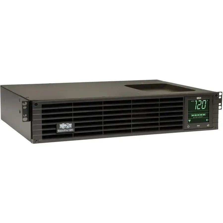 Eaton Corporation Tripp Lite SMART1500RM2UN 1.5kVA Line-Interactive Sine Wave UPS with WebCardLX Network Interface and LCD Display by Eaton Corporation
