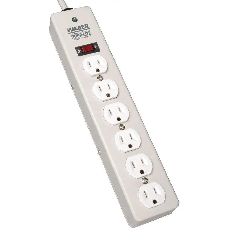 Eaton Tripp Lite Waber DG206 6-Outlet Surge Protector Power Strip with 6 ft Cord