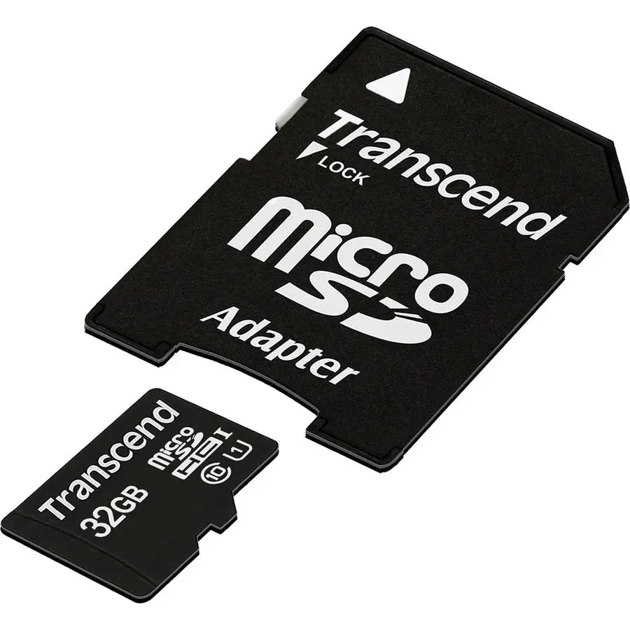 Transcend Premium 32GB microSDHC Card – Class 10 UHS-I for Smartphones, Tablets & Cameras