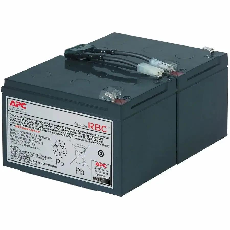 APC Replacement Battery Cartridge RBC6 for Smart-UPS Line Interactive, 11Ah 12VDC, VRLA Battery by Schneider Electric SA