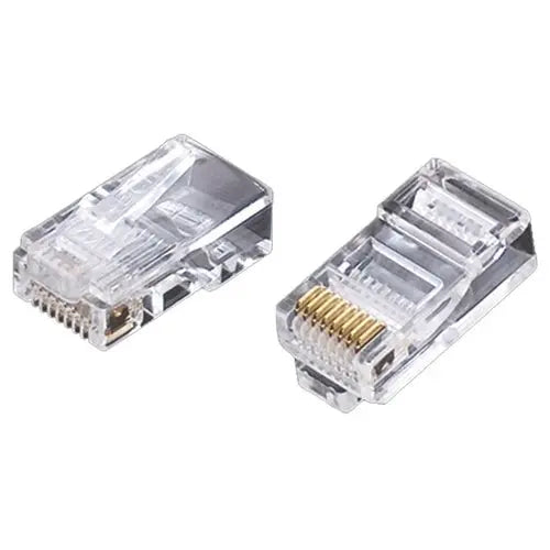 Weltron RJ-45 8P8C Modular Plug for Cat6 Rated Cable with Loading Bar (44-751-8LB6N)