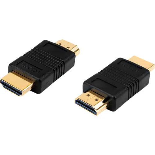 4XEM HDMI A Male to HDMI A Male Adapter - High-Quality Gold-Plated Coupler for Seamless HDMI Connections