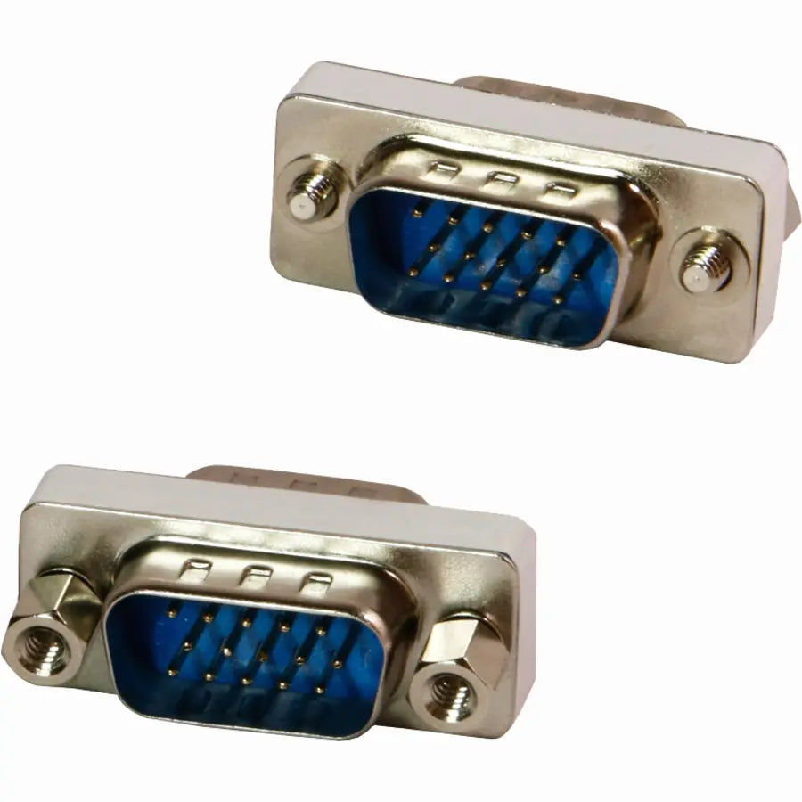 4XEM VGA Male to Male Adapter - High-Quality Video Connection for Computers, Monitors, and Projectors