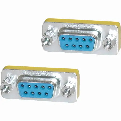 4XEM DB9 Serial 9-Pin Female to Female Adapter - High-Performance Data Transfer Connection