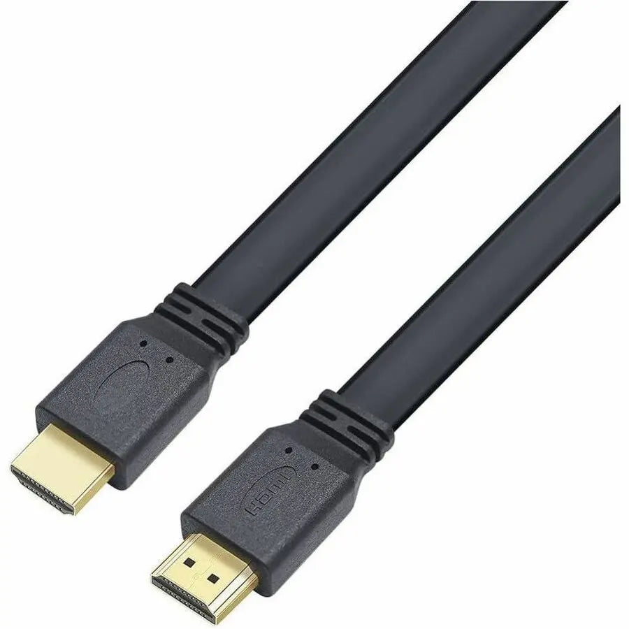 4XEM 6ft Flat HDMI Male to Male Cable – High-Speed 4K UHD Support with Gold-Plated Connectors