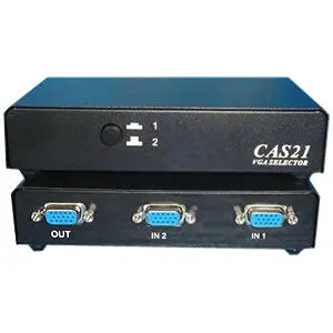 4XEM 2 Port VGA Switch 250 MHz – Compact Video Switchbox for Seamless Connectivity
