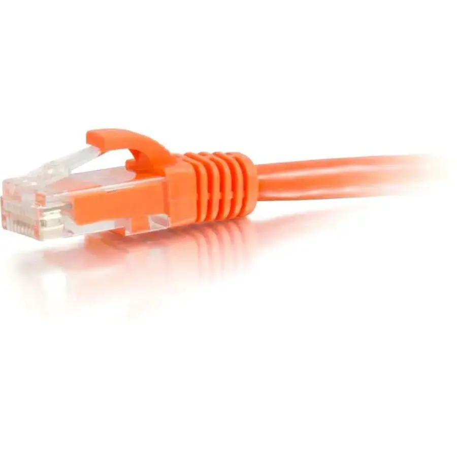 C2G 9 ft Cat6 Snagless UTP Network Patch Cable - Orange by Legrand Group by Legrand Group
