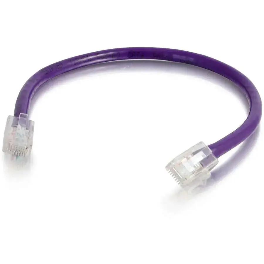 Legrand Group C2G 4 ft Cat6 Non-Booted UTP Unshielded Network Patch Cable - Purple by Legrand Group