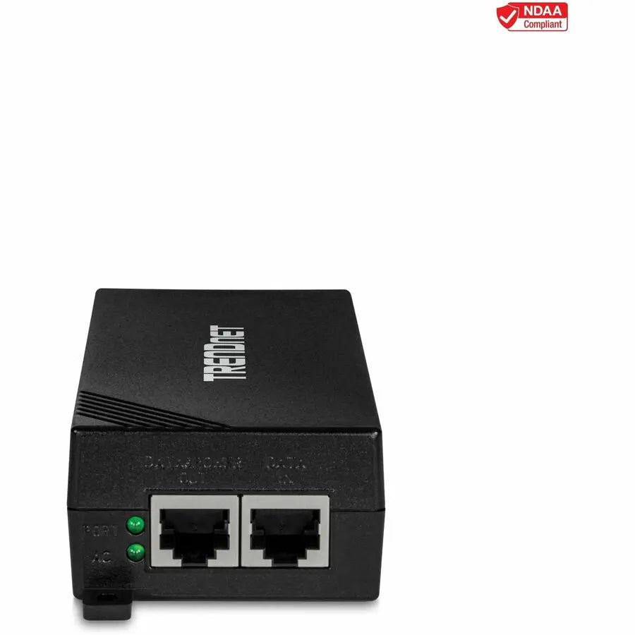 TRENDnet TPE-115GI Gigabit PoE+ Injector for Network Expansion and Power Delivery