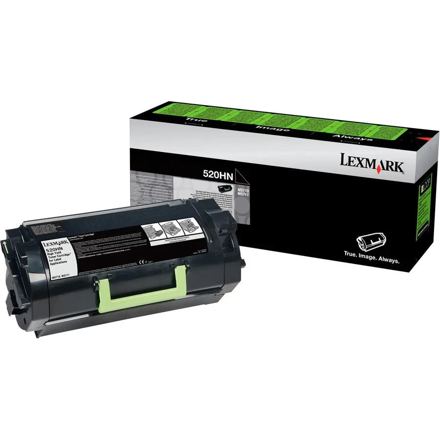 Lexmark 520HN High Yield Laser Toner Cartridge - Black by Xerox Corporation