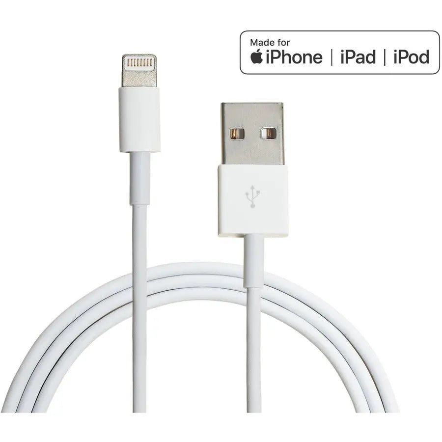 4XEM 3ft Lightning Cable for Apple Devices – MFI Certified Data Transfer and Charging Cord