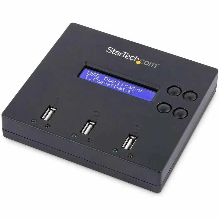StarTech.com USBDUP12 1:2 USB Flash Drive Duplicator and Eraser – Standalone Cloning & Secure Wiping for USB 2.0/3.0 Drives by StarTech.com