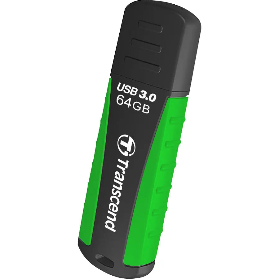Transcend JetFlash 810 64GB USB 3.0 Flash Drive - Compact Rugged Data Storage