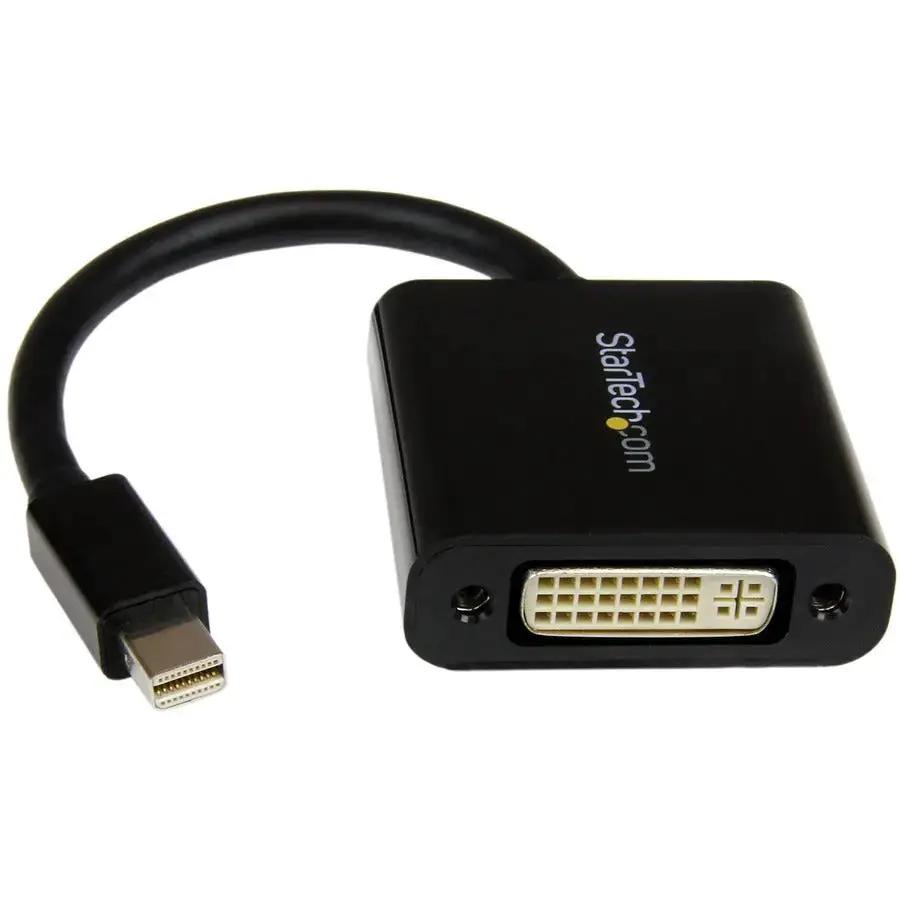 StarTech.com Mini DisplayPort to DVI Adapter MDP2DVI3 – 1080p Video, Passive, for MacBook, Surface, NUC, and More by StarTech.com