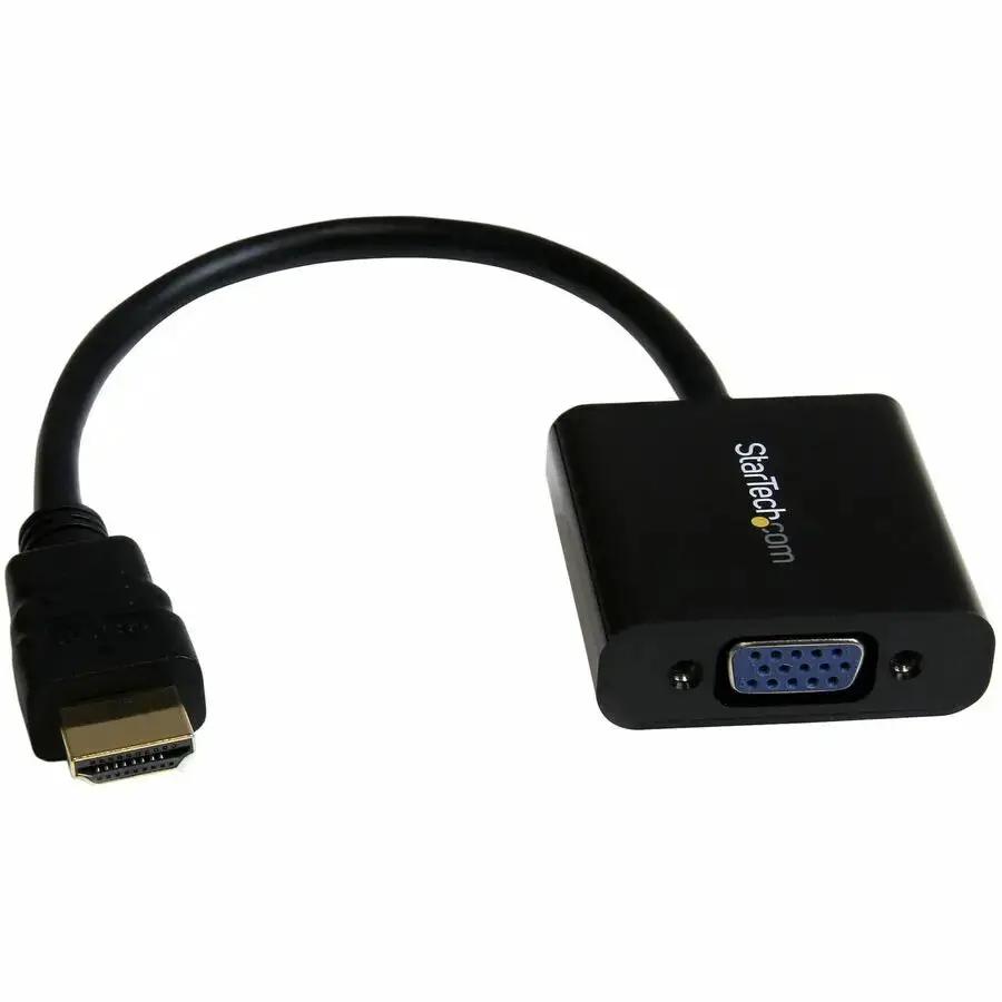 StarTech.com HD2VGAE2 HDMI to VGA Adapter Converter for Desktop, Laptop, and Ultrabooks - Supports 1080p Resolution by StarTech.com