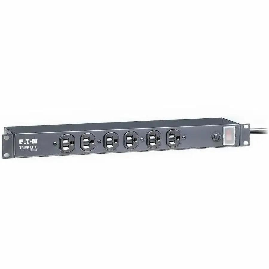 Eaton Corporation Tripp Lite RS-0615-F 1U Rack-Mount Power Strip with 6 Outlets and 15 ft Cord by Eaton Corporation