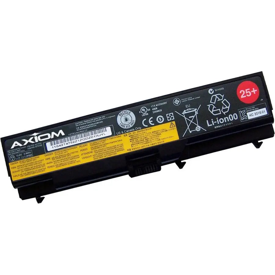 Axiom Memory Solutions 6-Cell Notebook Battery for Lenovo ThinkPad and Edge Series – Model 51J0499-AX